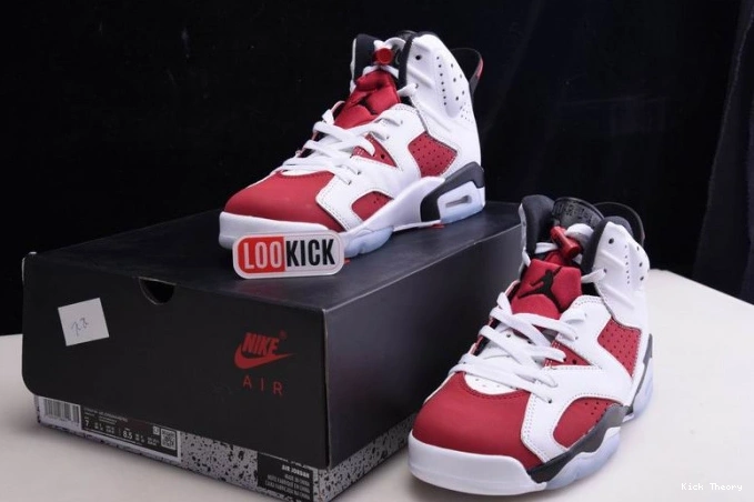 Kick Theory CT8529-106 RETRO 6 2021 AIR JORDAN 'CARMINE' 0818